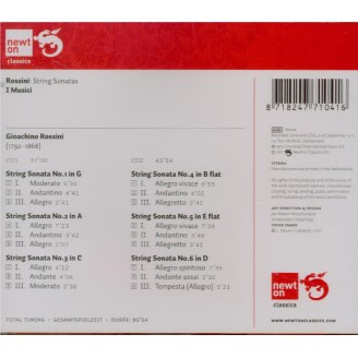 ROSSINI - I Musici - Six sonates pour cordes